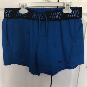 Blue Nike Athletic Shorts